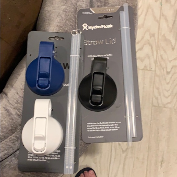 Wide Mouth Straw Lid for Hydro Flask - 2 pack - Picture 3 of 4